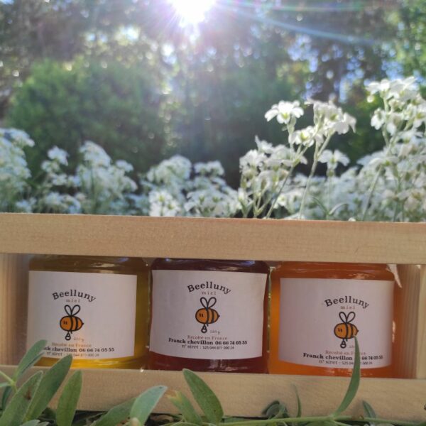 coffret 3 pots 250g